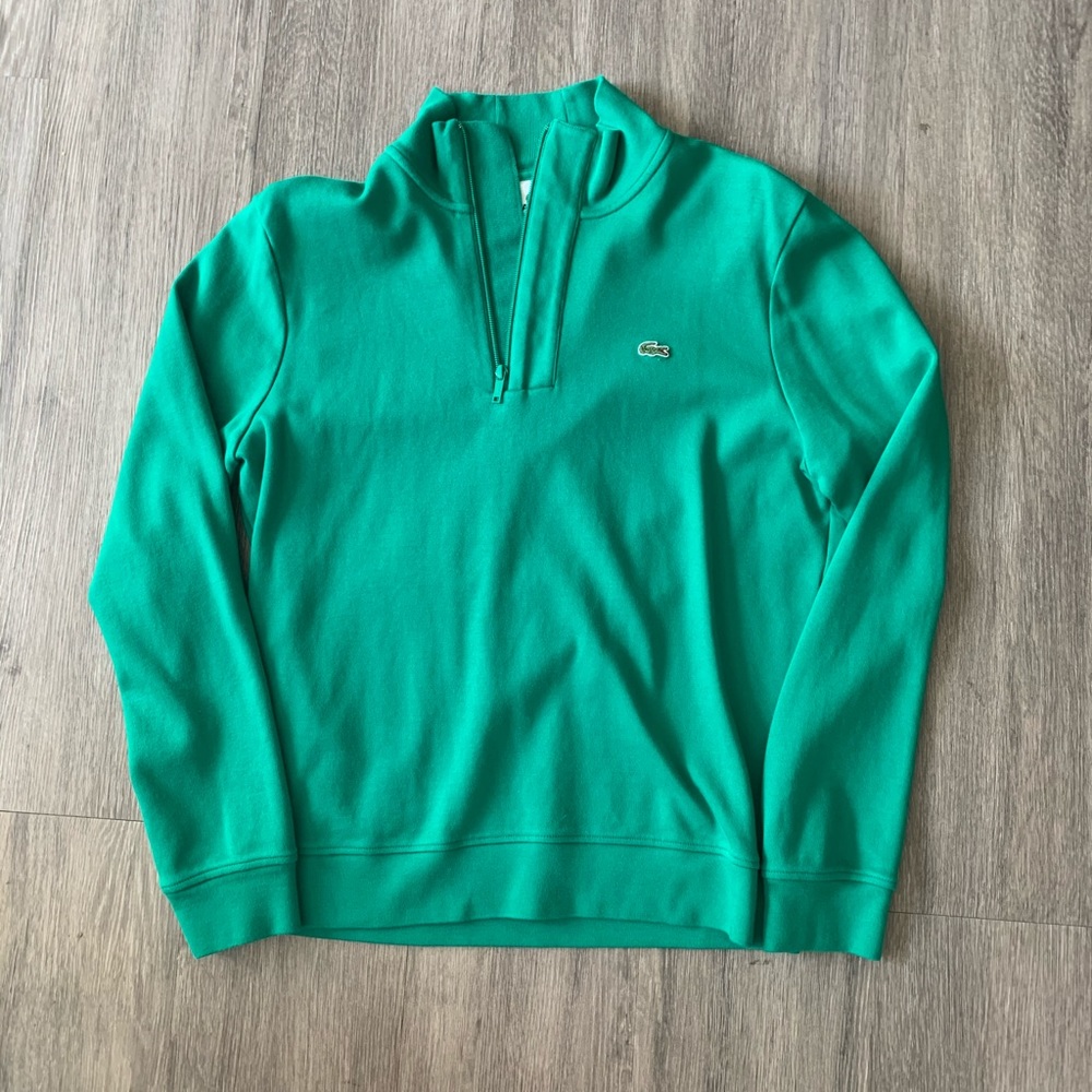 Lacoste Men’s 4 Pullover Quarter Zip